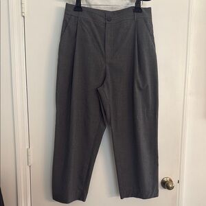 Classic Gray Women Pants